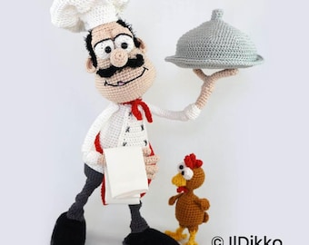 Amigurumi Pattern - Toni Spaghettoni - English Version