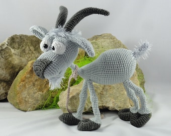 Amigurumi Pattern - Gus the Goat - English Version