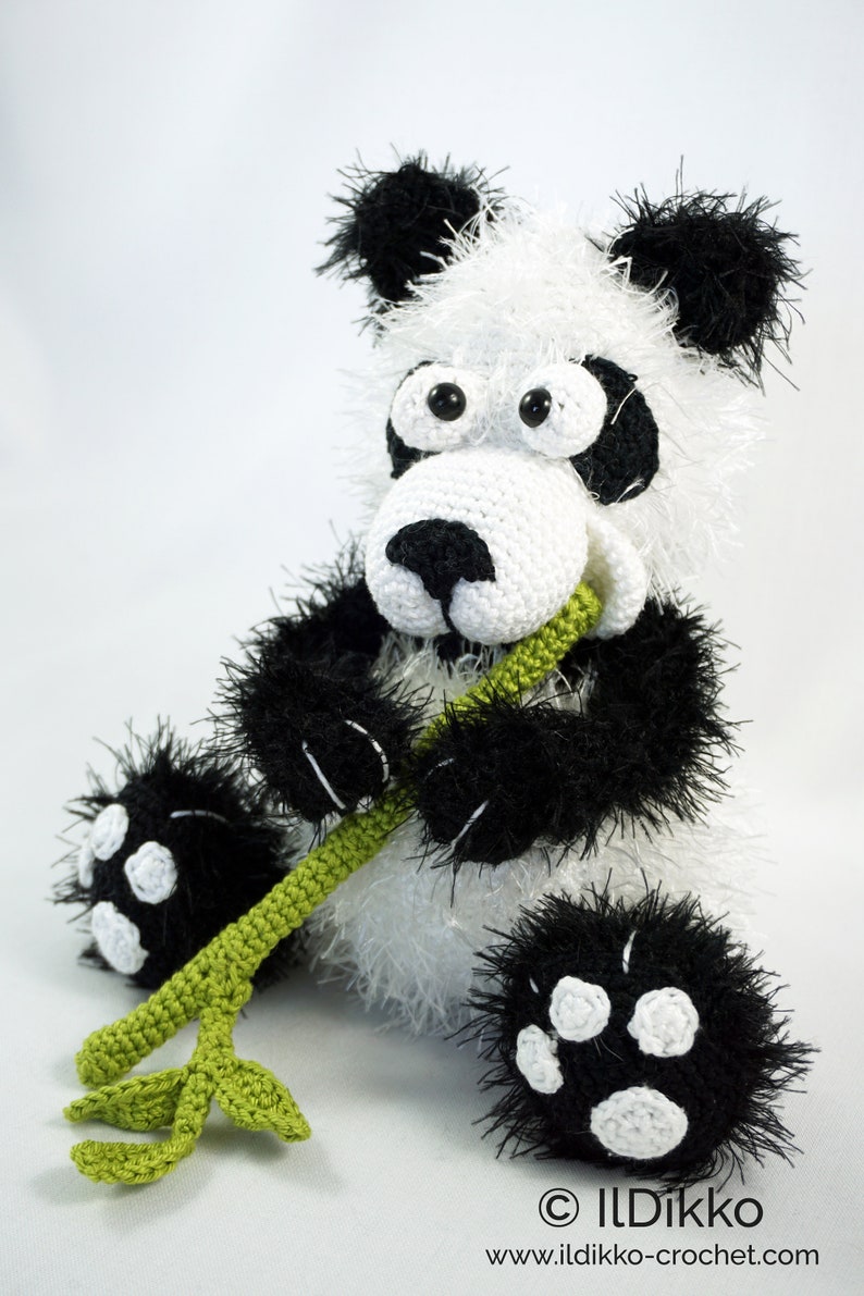 Amigurumi Pattern Pangu the Panda English Version image 4