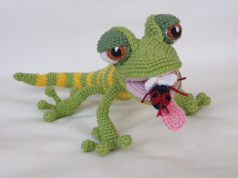 Amigurumi Pattern Giorgio the Gecko English Version image 4