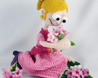 Amigurumi Princess Crochet Pattern – Princess Rosaline – English PDF