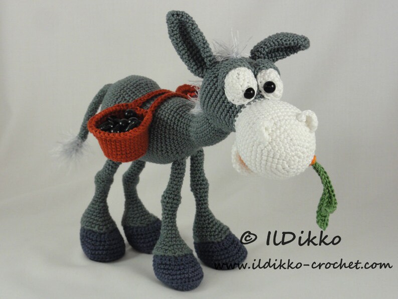 Amigurumi Pattern Dusty the Donkey English Version Bild 1