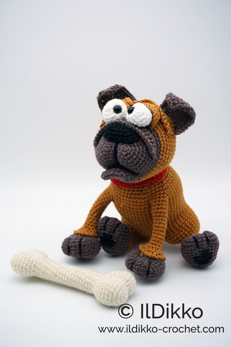 Amigurumi Pattern Paganini the Pug English Version image 8