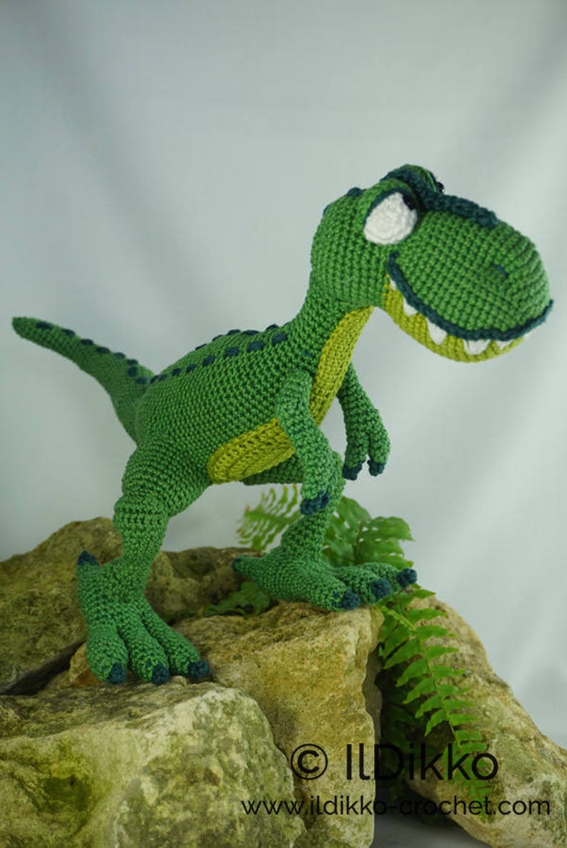 Amigurumi Pattern T-mothy the T-rex English Version image 8