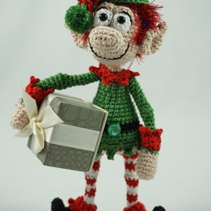 Amigurumi Pattern Christmas Elf XS English Version zdjęcie 3