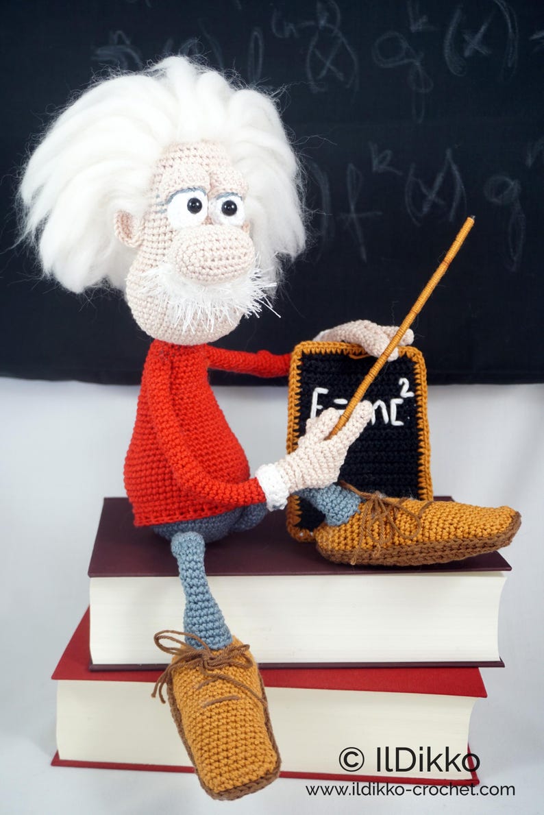 Amigurumi Pattern - Albert the Scientist - English Version imagen 20