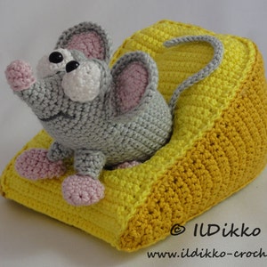 Amigurumi Pattern Manfred the Mouse English Version image 1