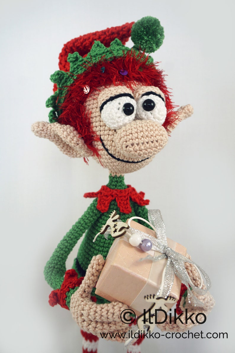 Amigurumi Pattern Christmas Elf English Version image 6