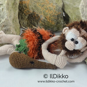 Amigurumi Pattern Clifford the Caveman English Version image 10