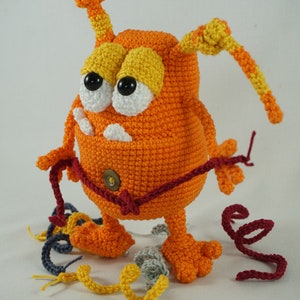 Amigurumi Pattern Webster the Monster English Version image 4