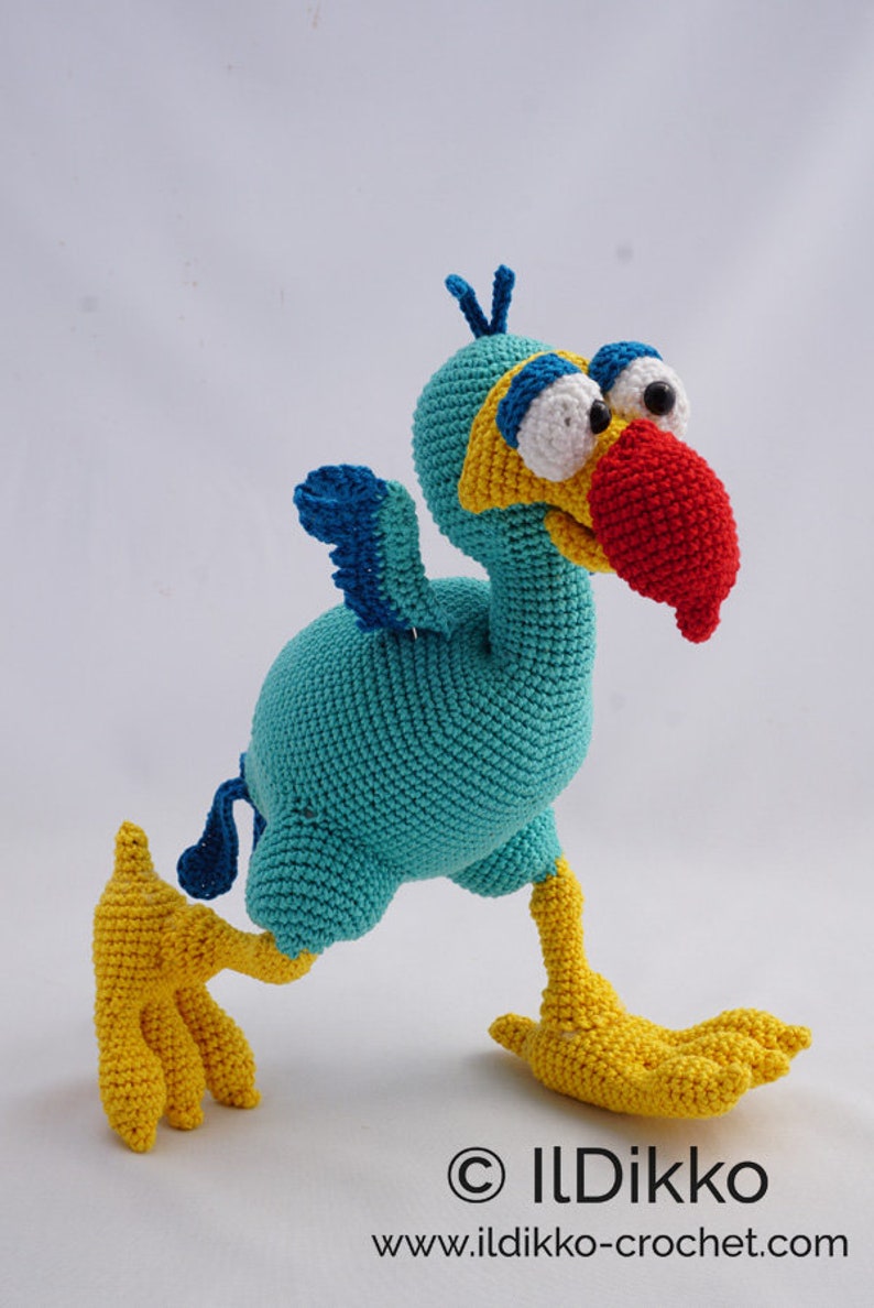 Amigurumi Pattern Didi the Dodo English Version image 8