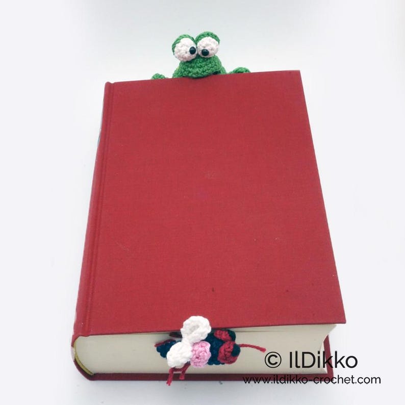 Amigurumi Häkel Muster - Körbl die Kröte Lesezeichen - Deutsche Anleitung image 4