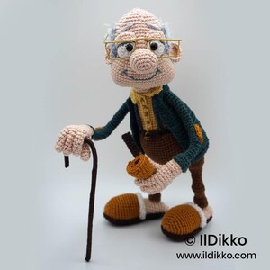 Amigurumi Puppe Häkelanleitung – Opa GREG der lustige Großvater von IlDikko – Deutsche Anleitung PDF image 9