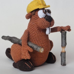 Amigurumi Pattern Bob the Beaver English Version image 4