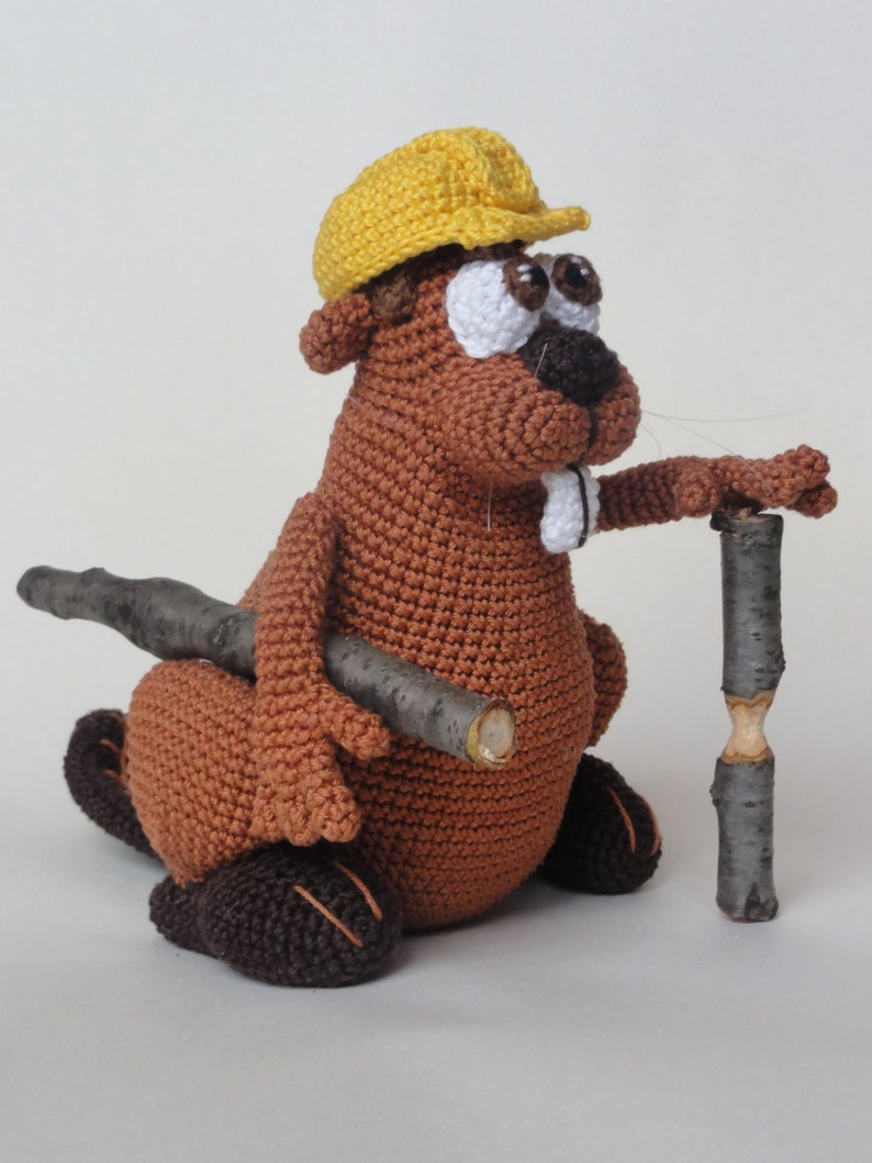 Amigurumi Pattern Bob the Beaver English Version image 4