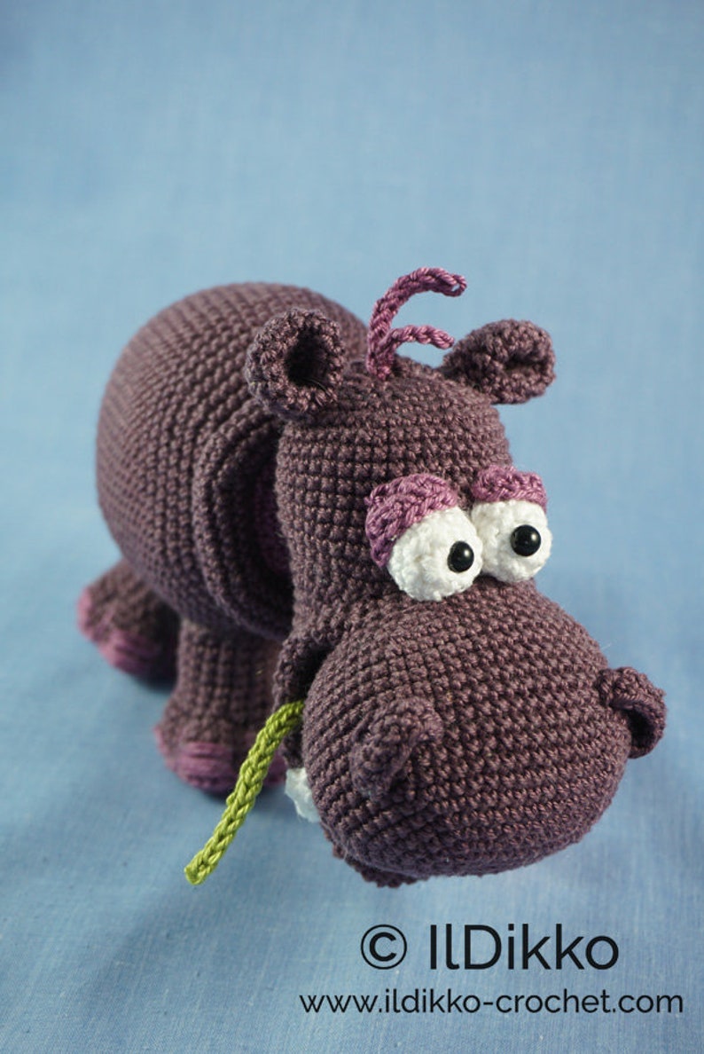 Amigurumi Pattern Hippolyte the Hippo English Version image 6