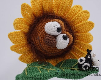 Amigurumi Häkel Muster - Sonny die Sonnenblume - Deutsche Anleitung