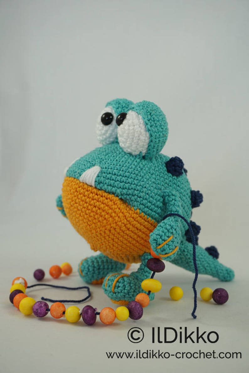 Amigurumi Pattern Buster the Monster English Version image 10