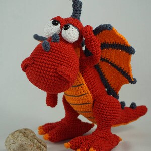 Amigurumi Pattern Drew the Dragon English Version image 4