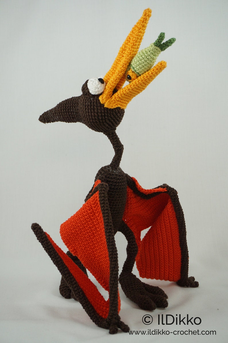 Amigurumi Pattern Ptolemaios the Pteranodon English Version Bild 5