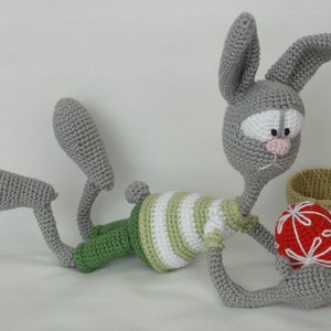 Amigurumi Pattern - Funny Bunny After Easter - English Version