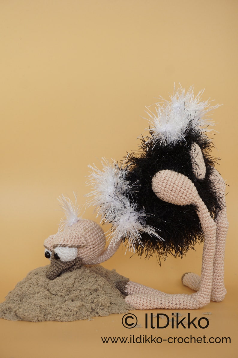 Amigurumi Pattern Oswald the Ostrich English Version Bild 4