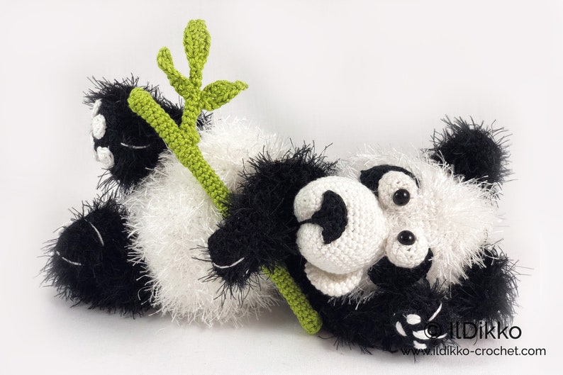Amigurumi Pattern Pangu the Panda English Version image 7