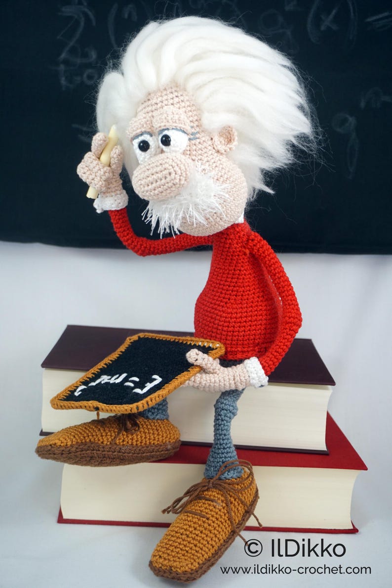 Amigurumi Pattern - Albert the Scientist - English Version imagen 16