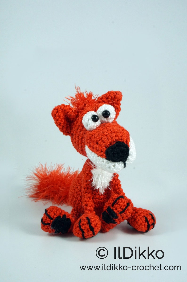 Amigurumi Pattern Friedrich the Fox XS image 1