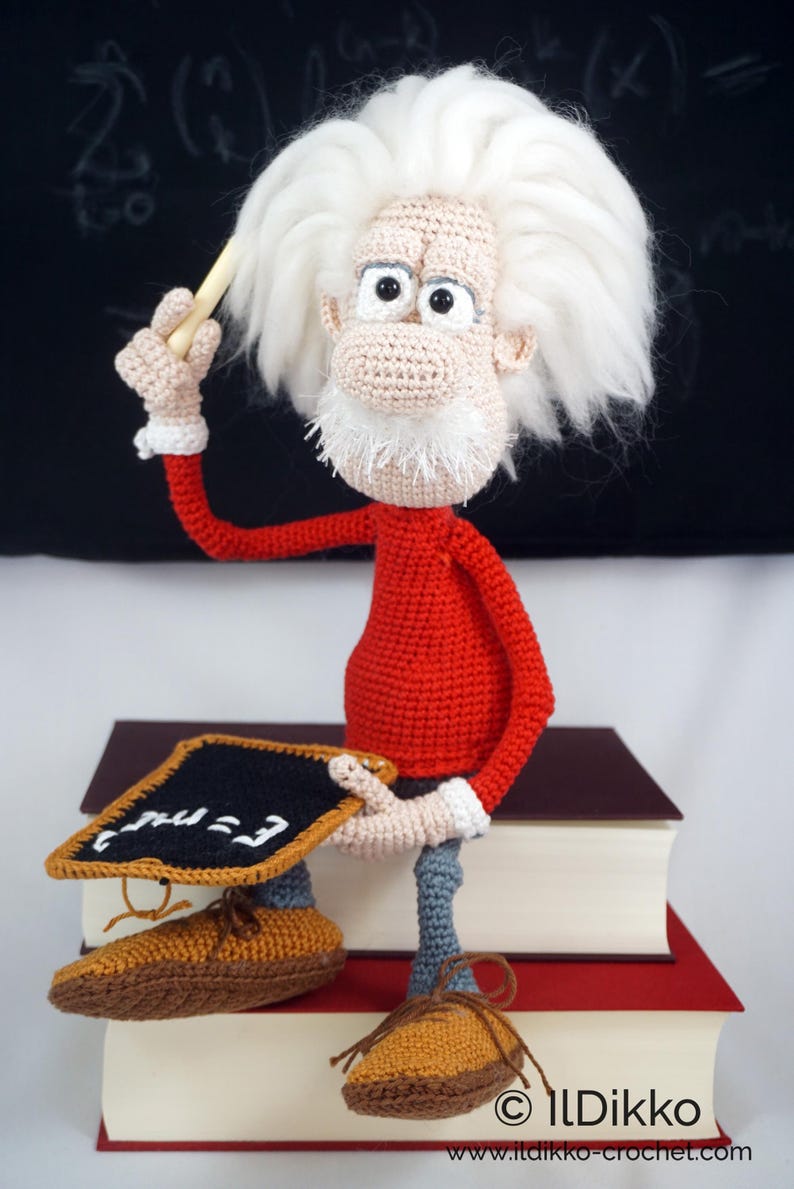Amigurumi Pattern - Albert the Scientist - English Version imagen 15