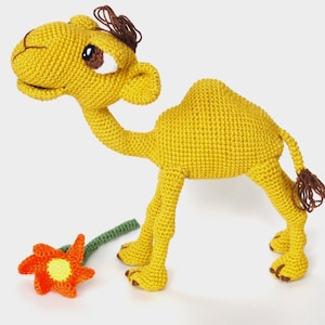 Amigurumi Pattern (Crochet) - Quasimodo the Camel - English Version