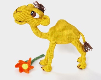 Amigurumi Pattern (Crochet) - Quasimodo the Camel - English Version