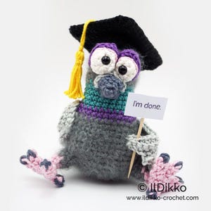 Amigurumi Pattern - Percy the Pigeon XS - English Version