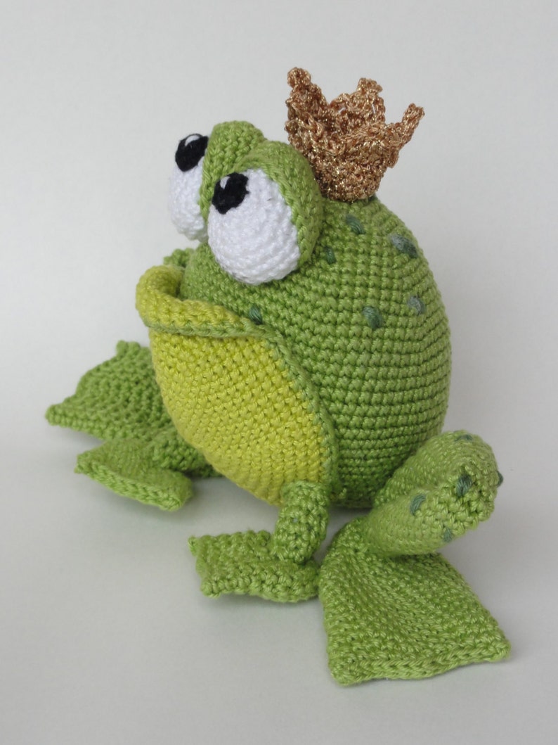 Amigurumi Pattern Henri le Frog English Version image 2