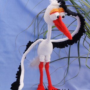 Amigurumi Pattern Stuart the Stork English Version image 7