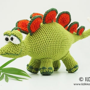 Amigurumi Pattern - Steven the Stegosaurus - English Version