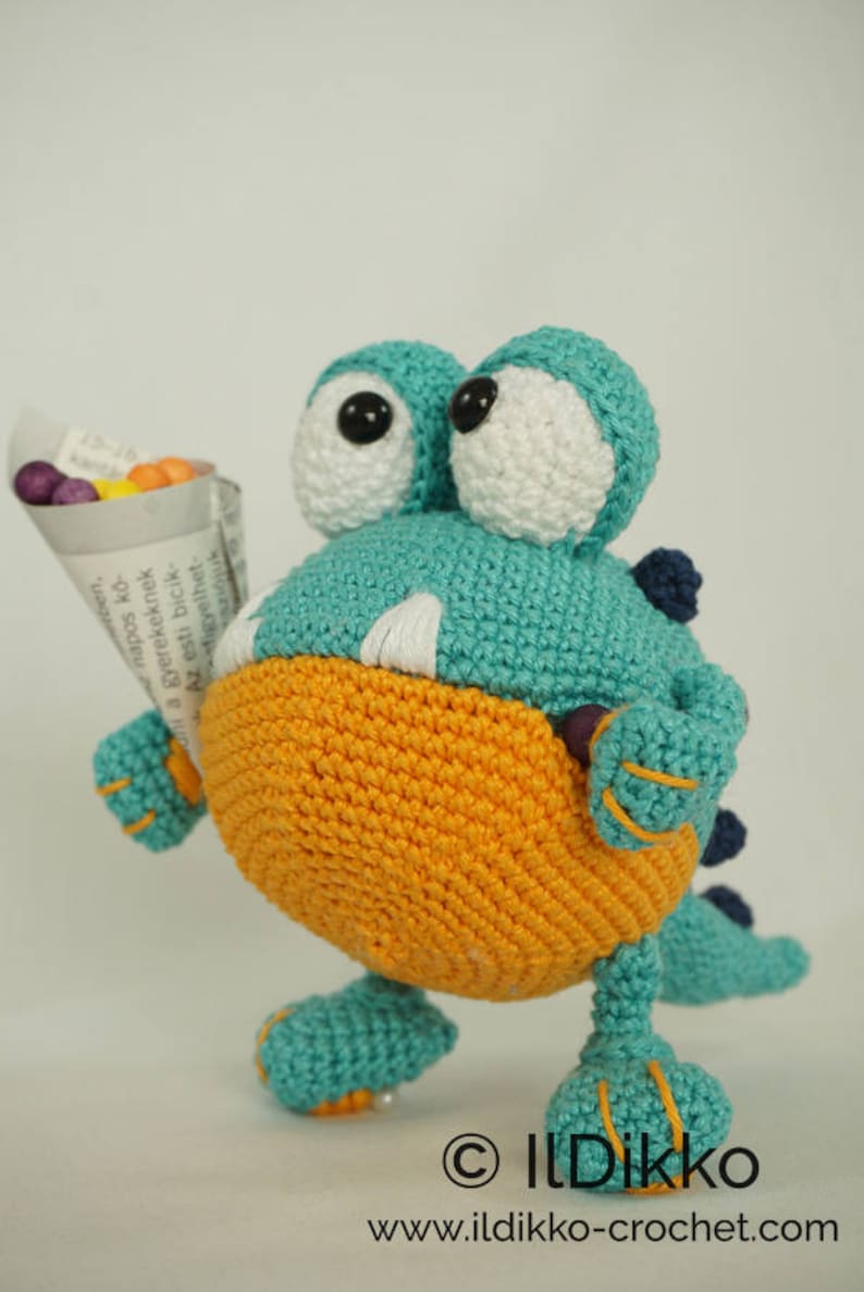 Amigurumi Pattern Buster the Monster English Version image 4