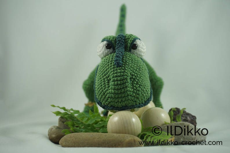 Amigurumi Pattern T-mothy the T-rex English Version image 7