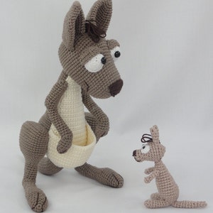 Amigurumi Pattern Kanga Roo and Baby Roo English Version image 2