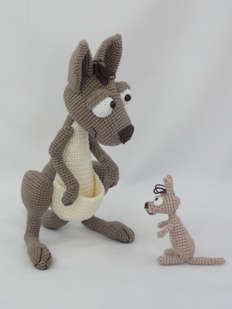 Amigurumi Pattern Kanga Roo and Baby Roo English Version image 2