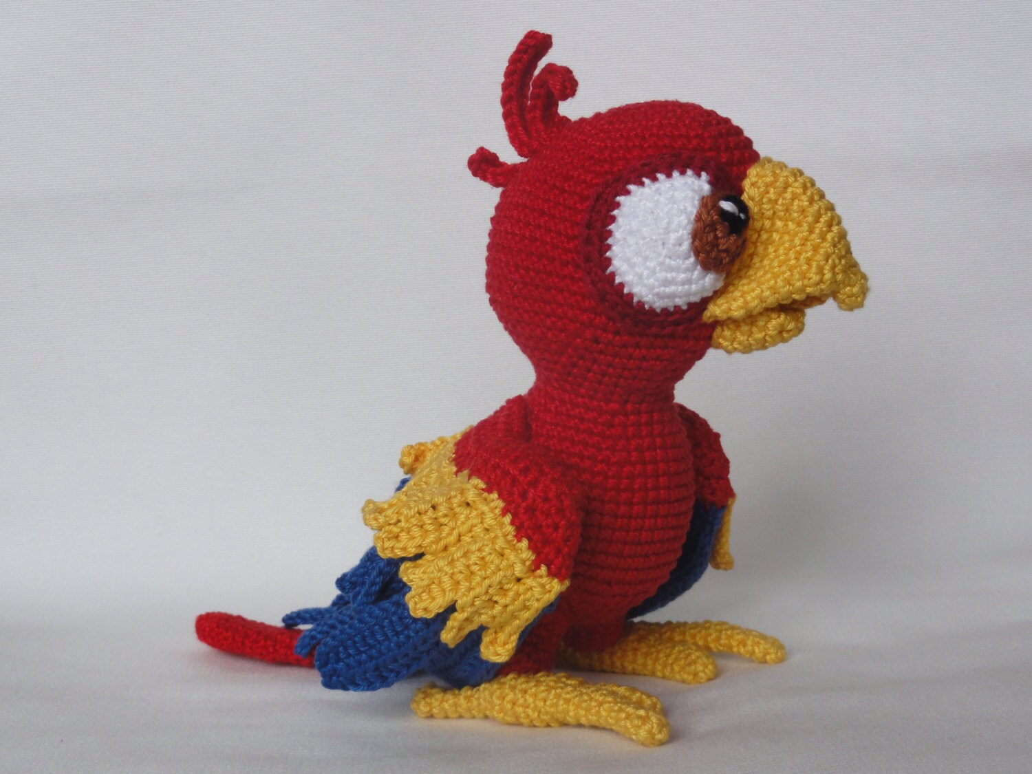 Amigurumi Pattern - Chili the Parrot - English Version