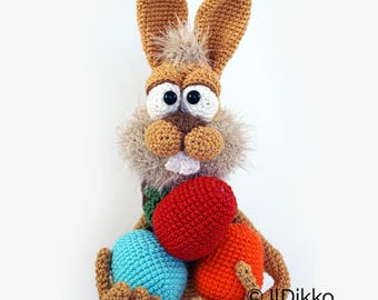 Amigurumi Häkel Muster - Benny das Häschen - Deutsche Anleitung – English Version