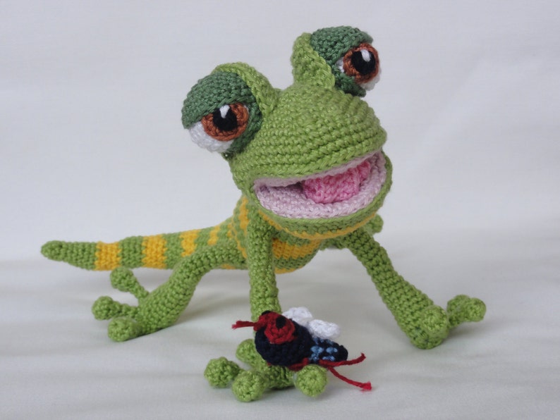 Amigurumi Pattern Giorgio the Gecko English Version image 3