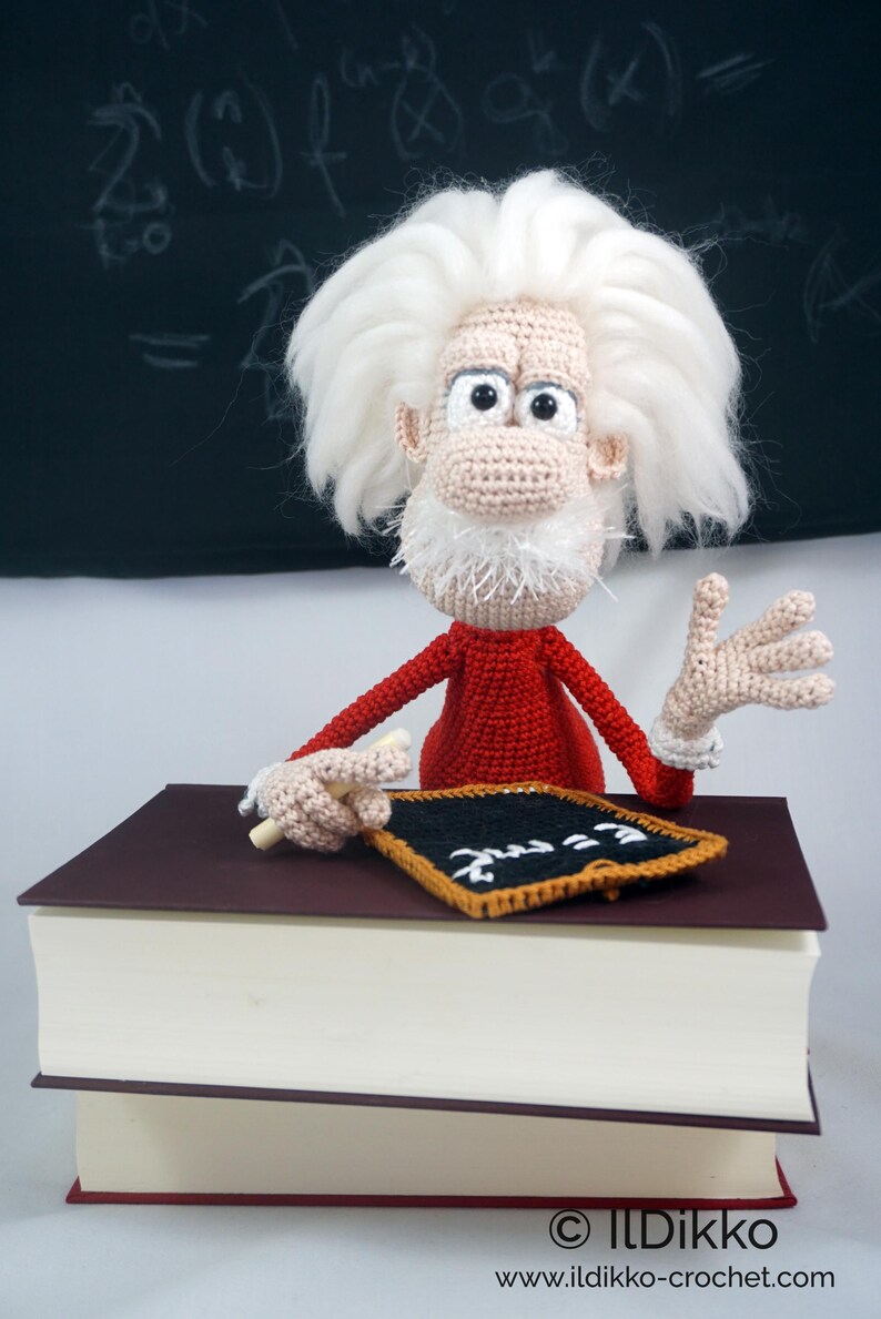 Amigurumi Pattern - Albert the Scientist - English Version imagen 18