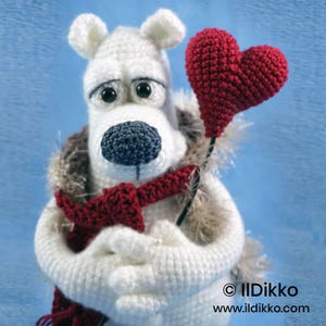 Amigurumi Pattern - Piotr the Polar Bear - English Version