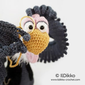 Amigurumi Häkel Muster - Gerhardt der Geier  - Deutsche Anleitung