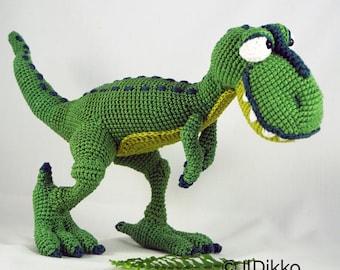 Amigurumi Pattern - T-mothy the T-rex - English Version