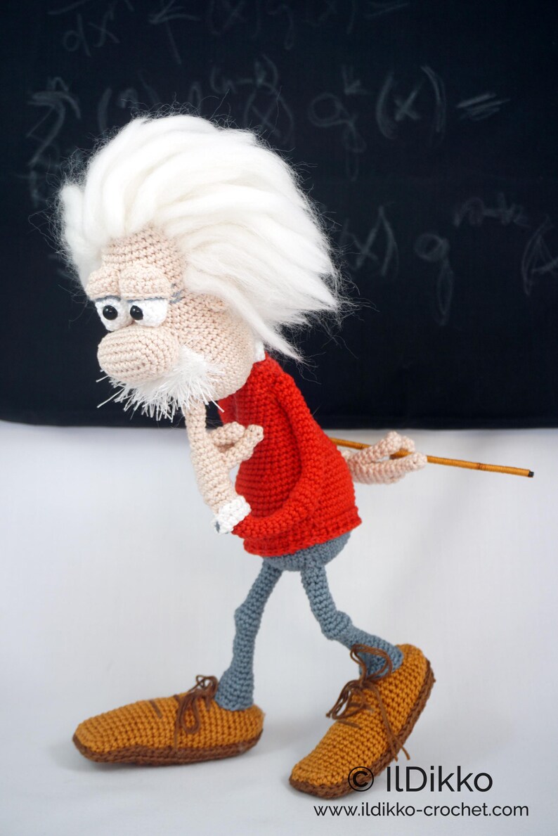 Amigurumi Pattern - Albert the Scientist - English Version imagen 13