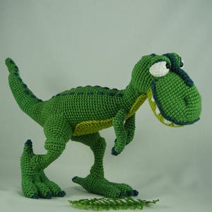 Amigurumi Pattern T-mothy the T-rex English Version image 2