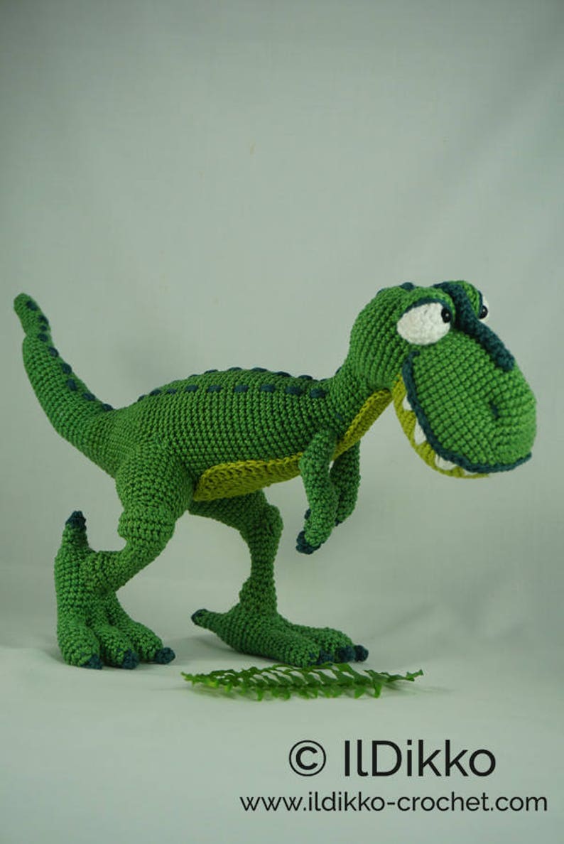 Amigurumi Pattern T-mothy the T-rex English Version image 2